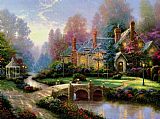 Beyond Spring Gate by Thomas Kinkade